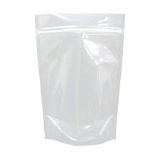 Clear  X Small Stand up Pouch  80 x 150 x 60 mm