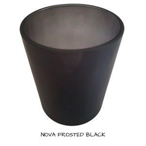 Candle Jar - Nova Frosted Black