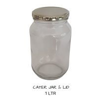 Glass Catering Jar 1 Litre