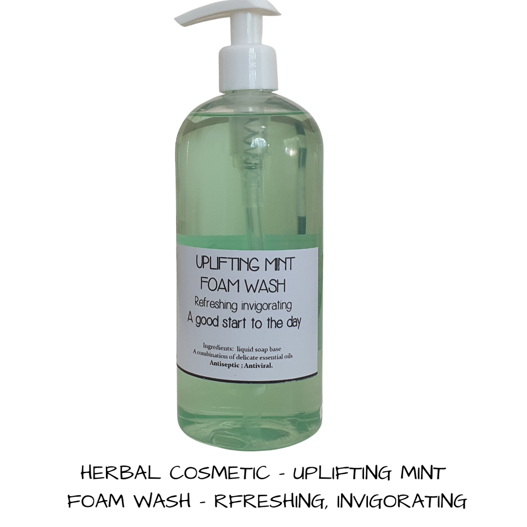 Herbal  - Uplifting Mint Liquid Soap 500 mls