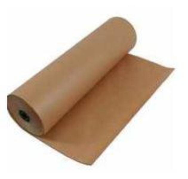 Wrapping Paper  -   Brown Counter Roll