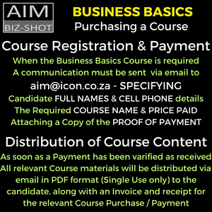 The Basics of Business - A 5 Part Business Course  ON SALE.  DISCOUNTED