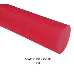 Glycerine Soap Base - Rose  1 kg Tubes