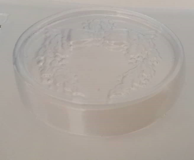 Soap Mould PVC - Oval with A Bow