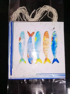Gift Tags - Fish tag Pack of 6